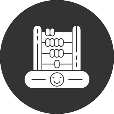 Modern yiyecek ikonunun vektör çizimi