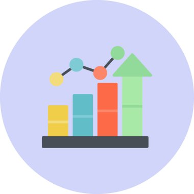 analitik grafik çizelgesi simgesi