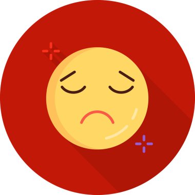 Ağlayan duygu simgesi simgesi