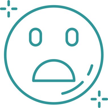 duygu ifade simgesi ana hat biçiminde simge