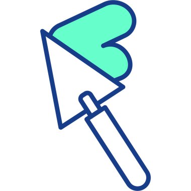 Balta simgesi vektör illüstrasyonu