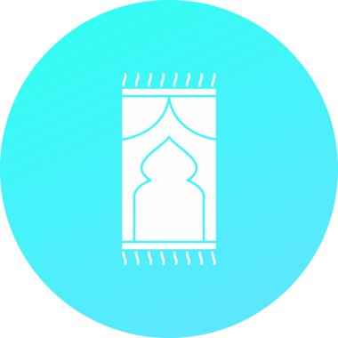 güzel cami vektör çizgisi simgesi