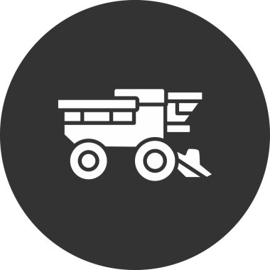 Modern çiftlik ikonunun vektör illüstrasyonu