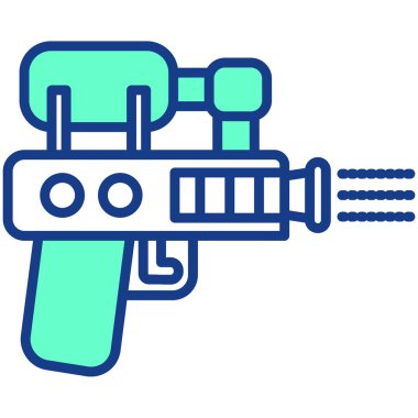 silah simgesi vektör illüstrasyonu
