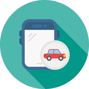 araba sigortası vektör simgesi