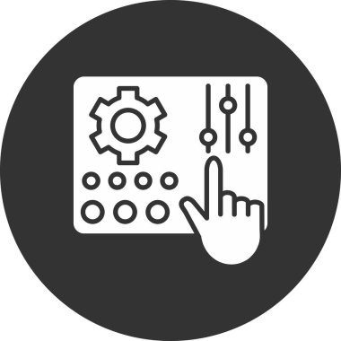 seo modern simgesinin vektör illüstrasyonu