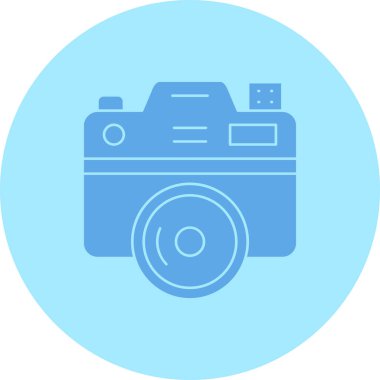 kamera simgesi vektör illüstrasyonu