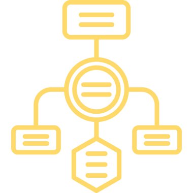 şebeke. Web simgesi basit illüstrasyon