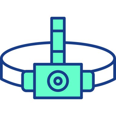 kamera simgesi vektör illüstrasyonu