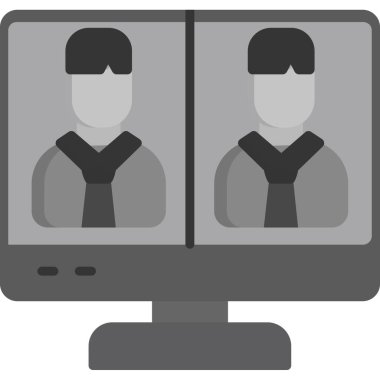 iş bürosu masa simgesi