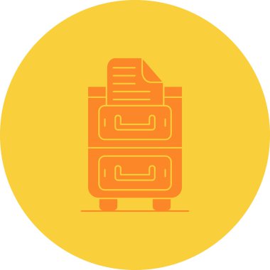 Modern bir simgenin vektör illüstrasyonu