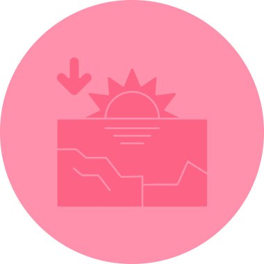 Modern eğitim ikonunun vektör illüstrasyonu