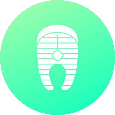 güzel ayakkabı kabartma vektör simgesi