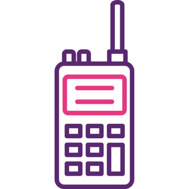 radyo simgesi vektör illüstrasyonu