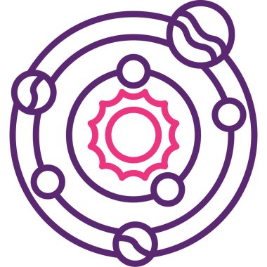 seo modern simgesinin vektör illüstrasyonu