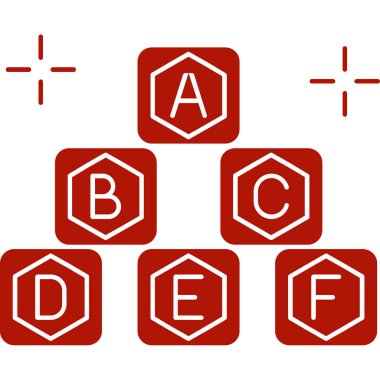 Eğitim simgeler, vektör çizim