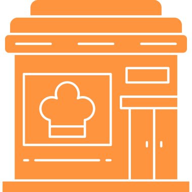 Gıda simgesinin vektör illüstrasyonu