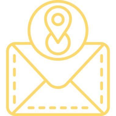 konum pin vektör simgesi modern basit vektör illüstrasyonu