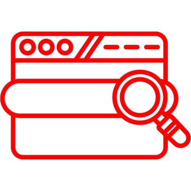 Veri merkezi. Web simgesi basit illüstrasyon