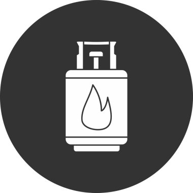 Yangın söndürücünün dumanlı ikonu.