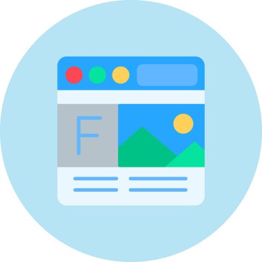 seo web simgesi vektörü