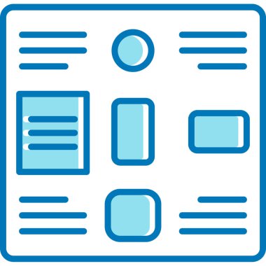 seo modern simgesinin vektör illüstrasyonu