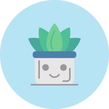 Kaktüs bitkisi, basit bir ikon