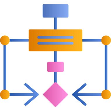 veri analiz vektörü simgesi, düz tasarım illüstrasyonu