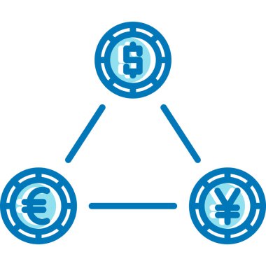 Blockchain teknolojisinin vektör illüstrasyonu