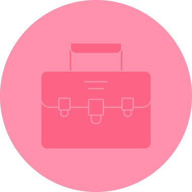 Bir valizin vektör çizimi