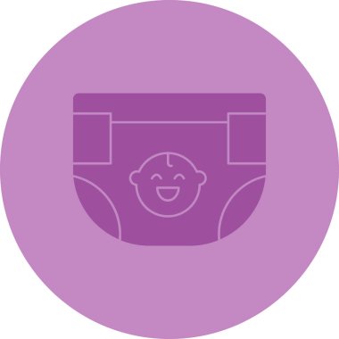 bebek ikonu vektör illüstrasyonu