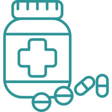 Haplar. Web simgesi basit illüstrasyon