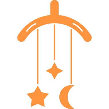 Bir yıldız simgesinin vektör illüstrasyonu