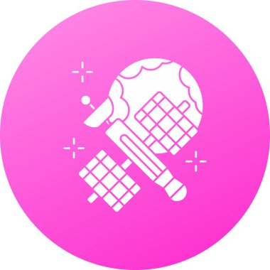 Bir b simgesinin vektör illüstrasyonu