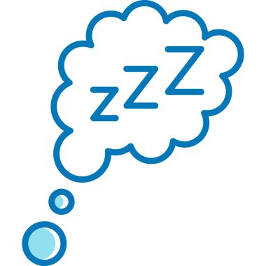 köpüklü uyku bulutu.