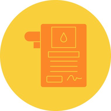 enerji ikonu vektör illüstrasyonu