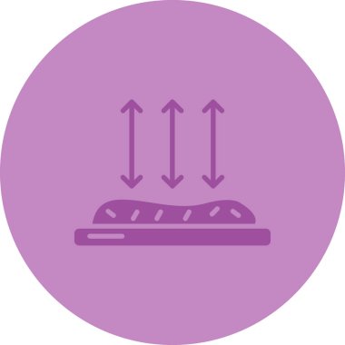 Ekmek ikonu. vektör illüstrasyonu