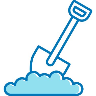 Süpürge. Web simgesi basit illüstrasyon