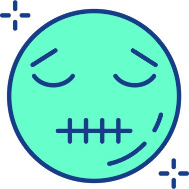 emoji. Web simgesi basit illüstrasyon