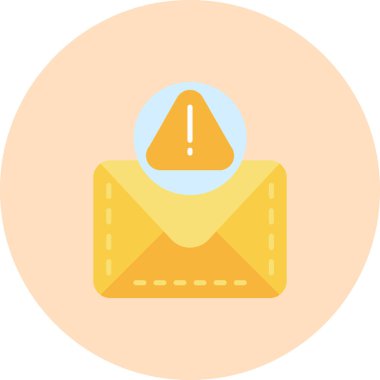 E- posta simgesi vektör illüstrasyonu