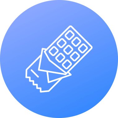 Kağıt simgesinin vektör illüstrasyonu