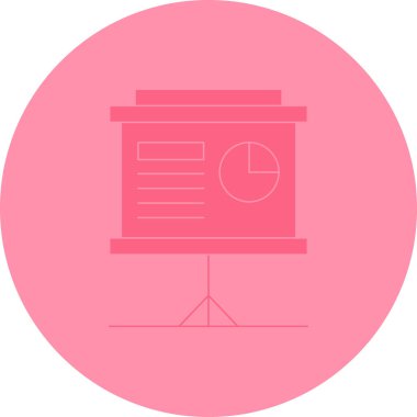 Modern simgenin vektör illüstrasyonu