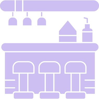 Modern gaz ikonunun vektör illüstrasyonu