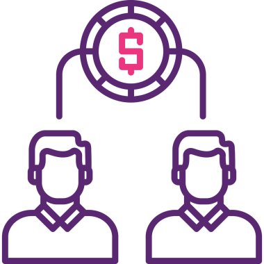 para simgesi vektör illüstrasyonu