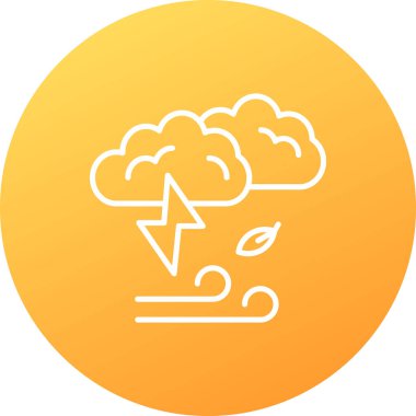 Hava simgesinin vektör illüstrasyonu