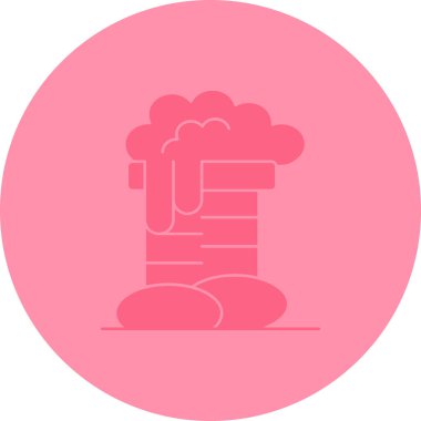 Modern b 'nin vektör illüstrasyonu eksik simgesi