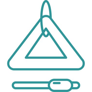 Modern simgenin vektör illüstrasyonu