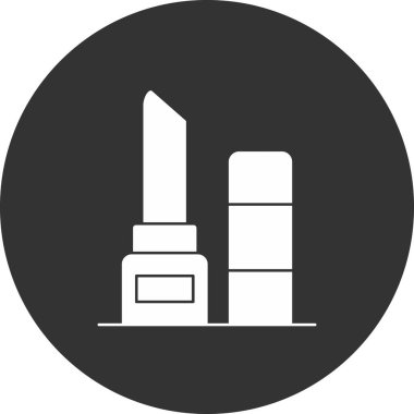 Anıt. Web simgesi basit illüstrasyon