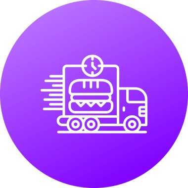 Gıda simgesinin vektör illüstrasyonu