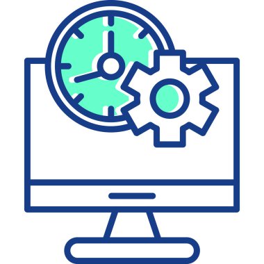 Web simgesi, vektör illüstrasyonu